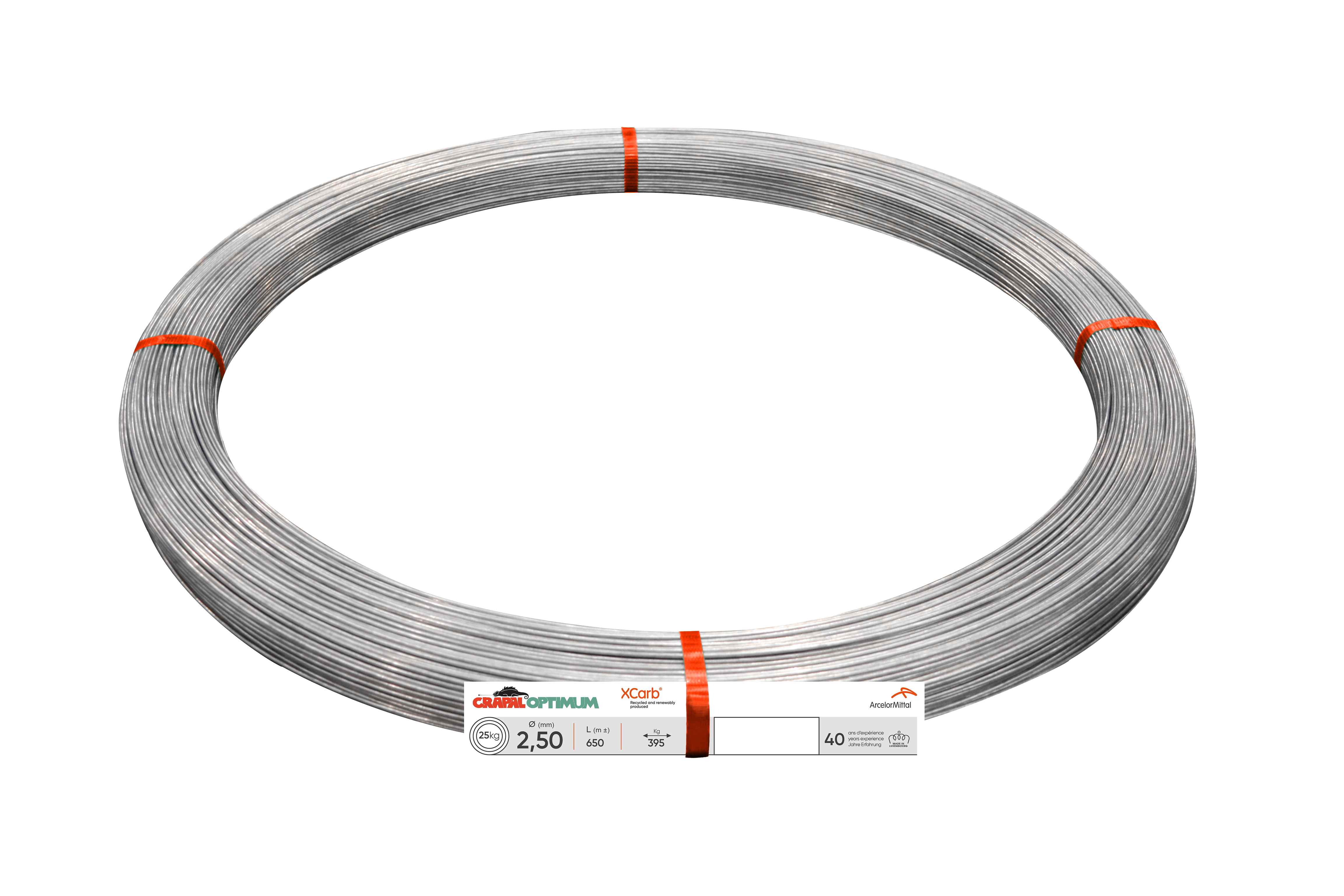 Fruiting Wire 2.5mm Triple Galvanised