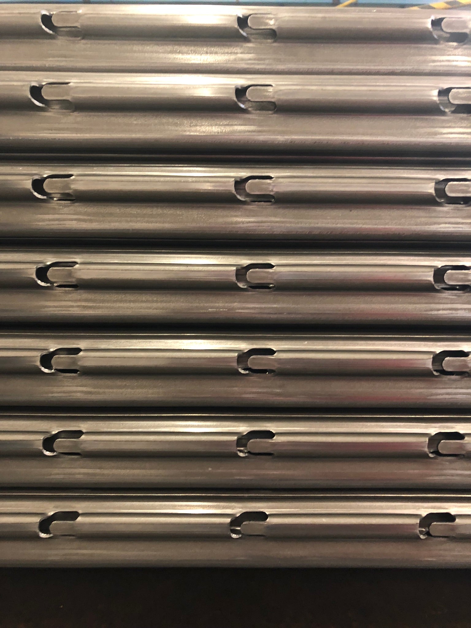 Corten Intermediate Trellis Post 2.5m (x250)