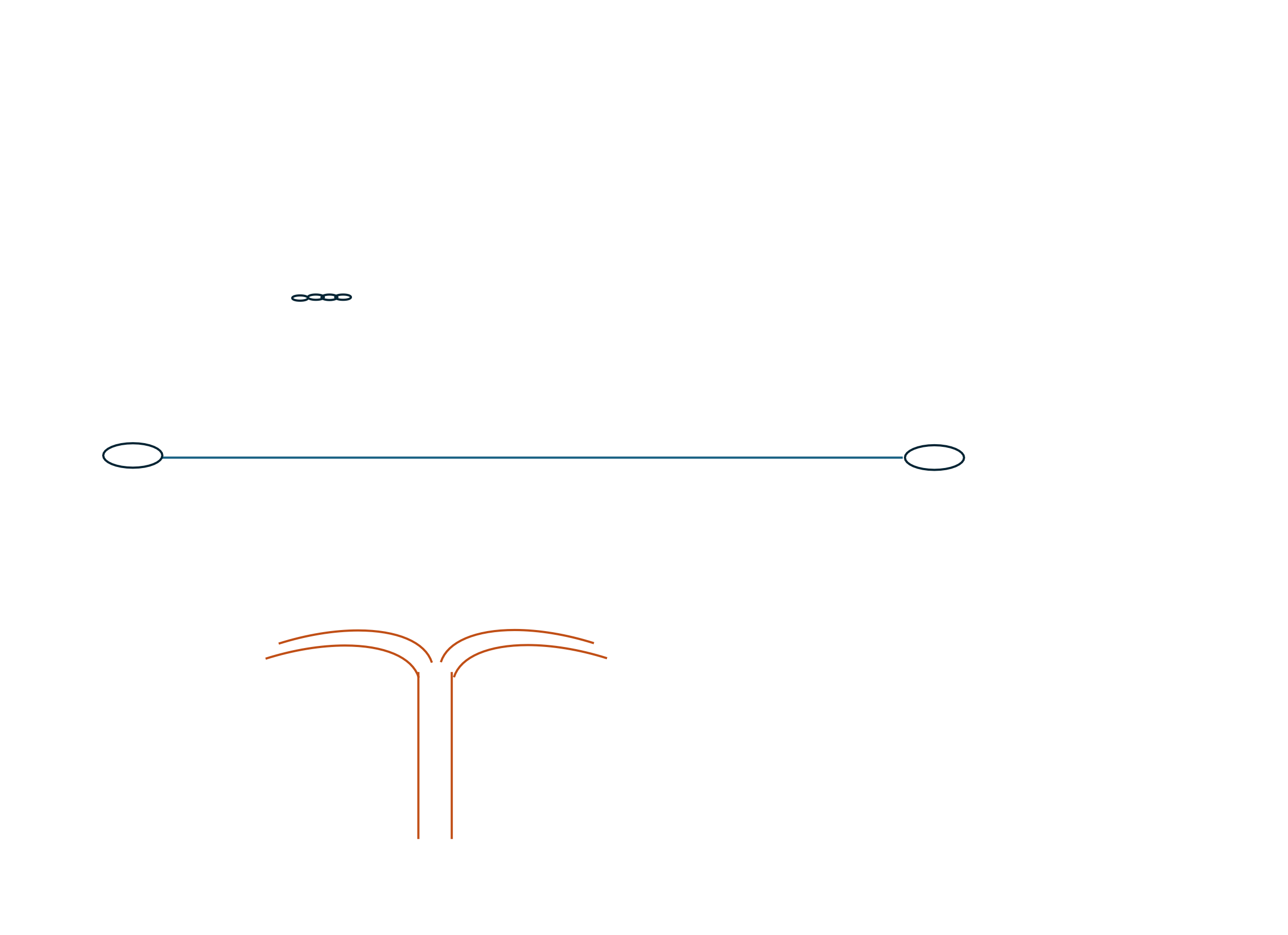 Box of galvanised 7 link chains (100 pieces)