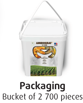 Biodegradeable Foliage Wire Clips 15mm (bucket of 3400)