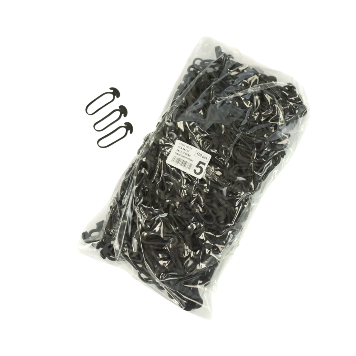 Band Ties 5cm (bag of 500)